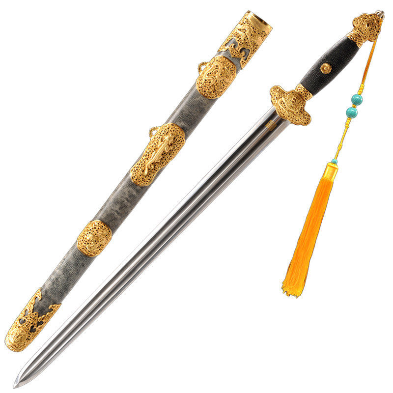 干将莫邪龙泉陈少卫手工锻打尚方宝剑剑汉百炼炼钢刀剑