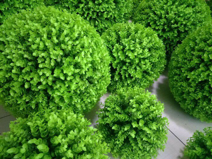 仿真花保鲜花花球藤球草球加密米兰球草家居仿真花