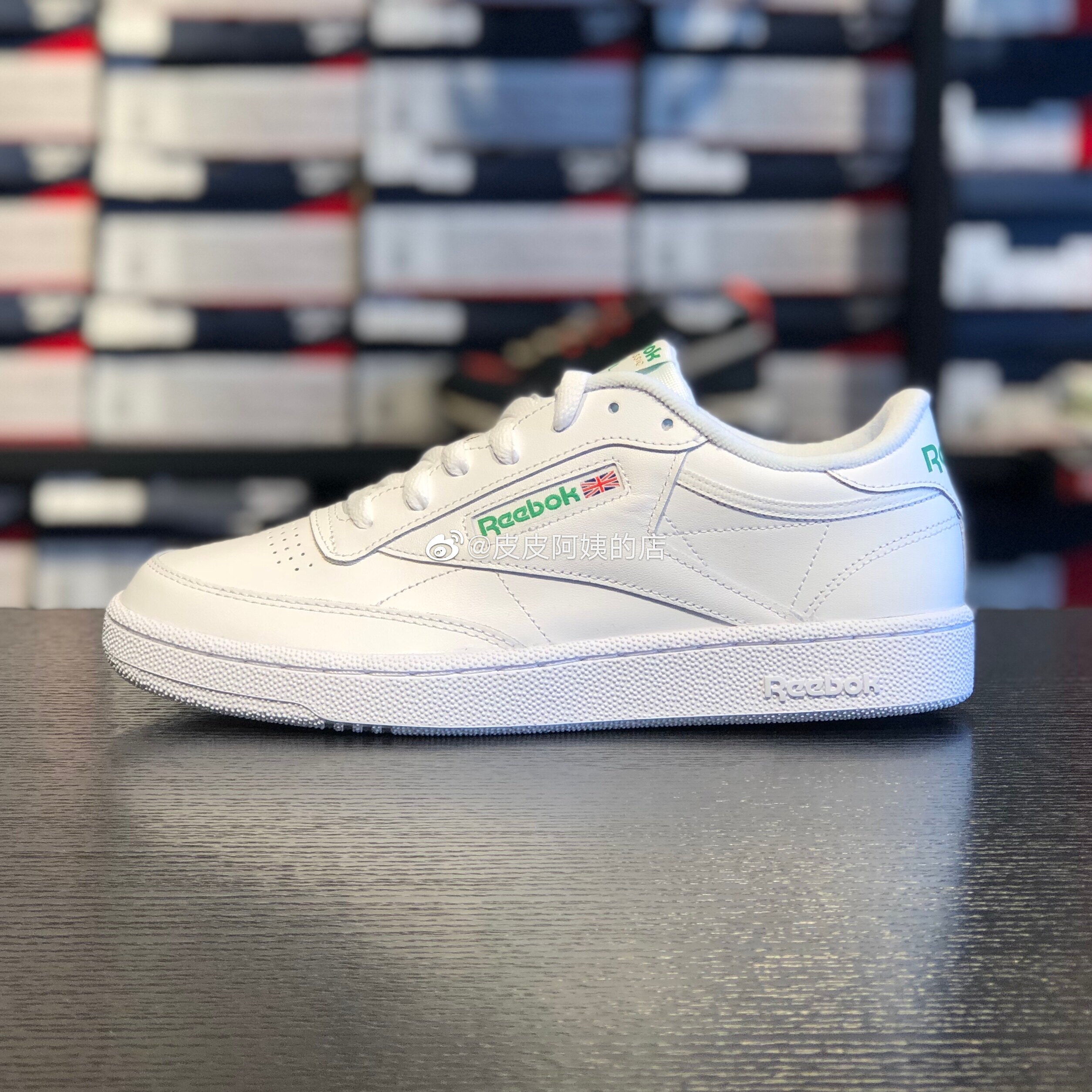 reebok锐步club情侣复古经典男女皮质休闲板鞋板鞋