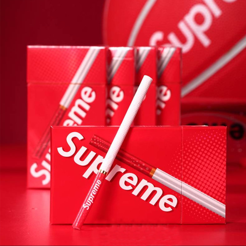 正品水蜜桃茶烟细支女士香烟水果果味爆珠茶叶烟嘴