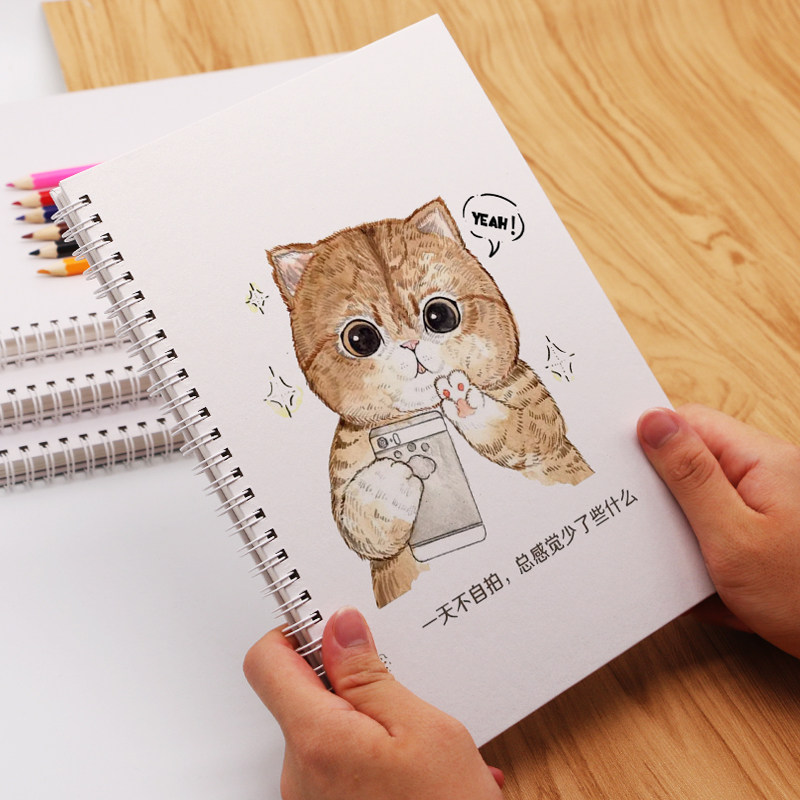 画画本子用速初学者儿童b5专用写生手绘a3素描