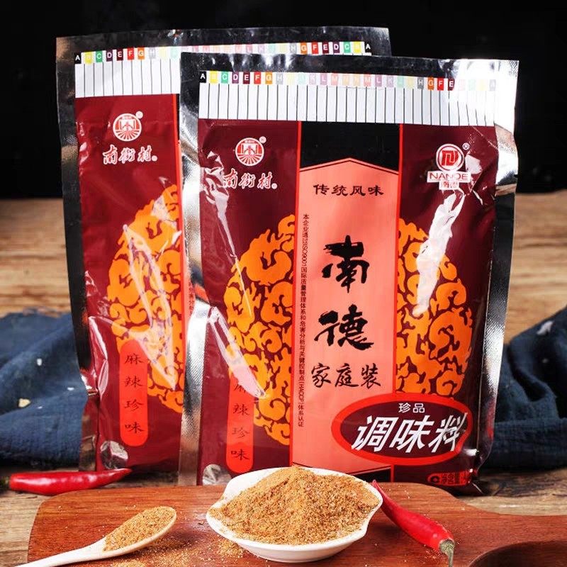 南德调味料正品400g一袋麻辣珍味烧烤佐料凉拌其它调料