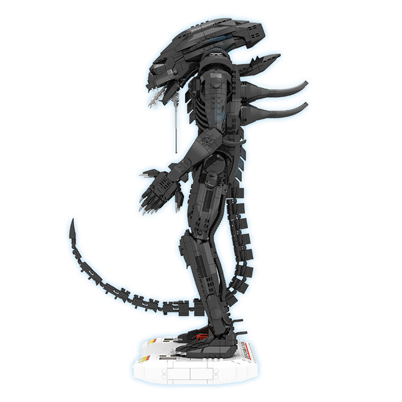 星堡积木04001颗粒moc模型alien异形建构