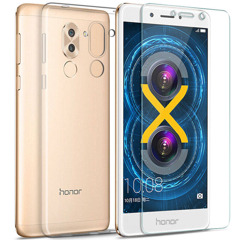 华为荣耀6x钢化膜bln al10手机保护膜畅玩6x高清玻璃膜防爆防指纹 -