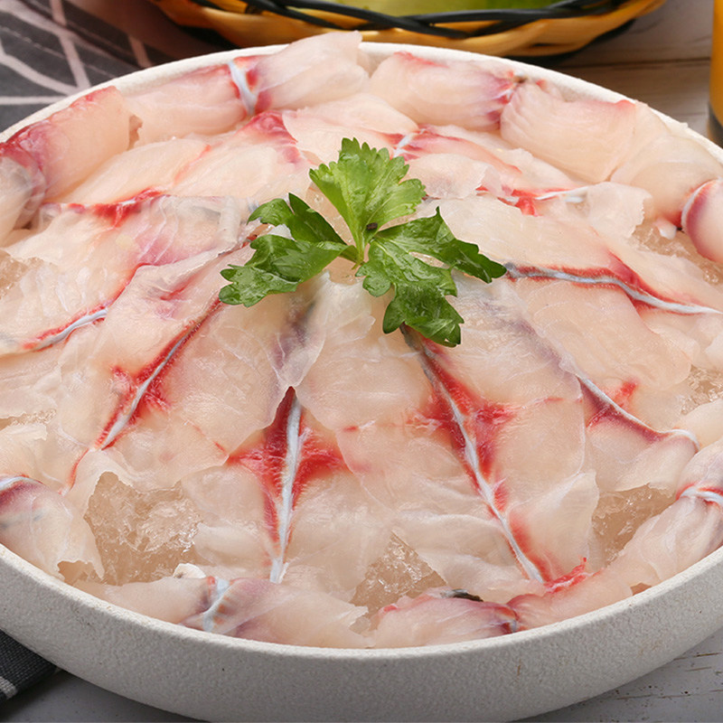 鱼片200g节食年货冷冻袋生脆肉海南翔泰3袋淡水鱼类