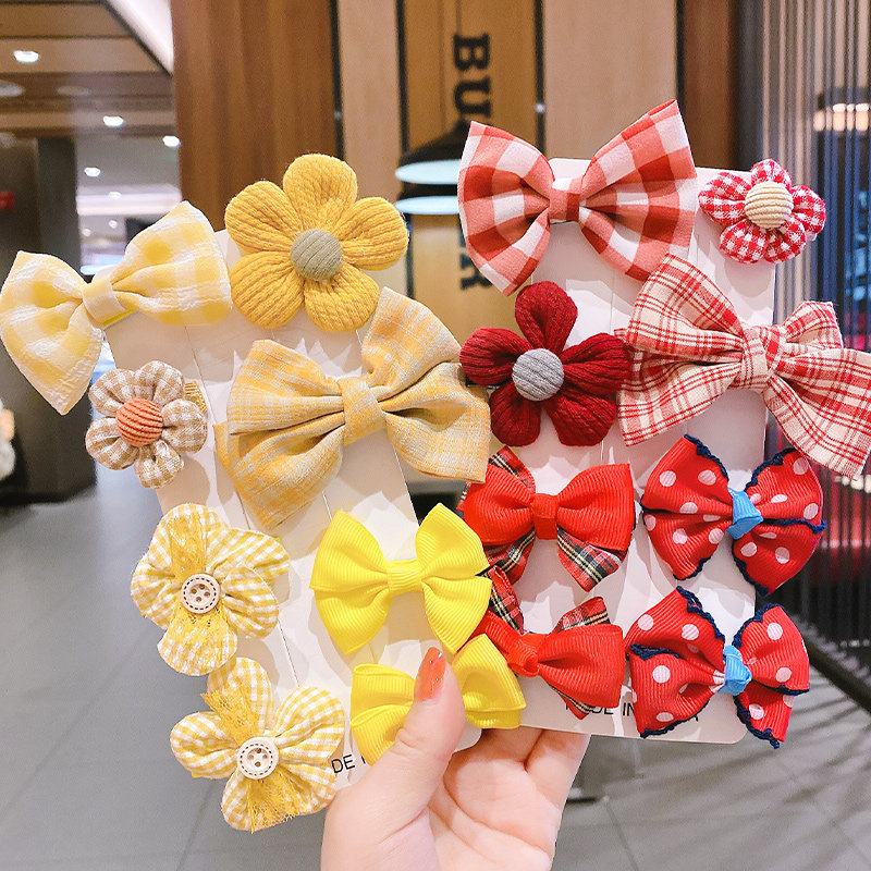 宝宝发夹儿童头花女夏女童蝴蝶结头饰夹子小女孩可爱公主发卡发饰