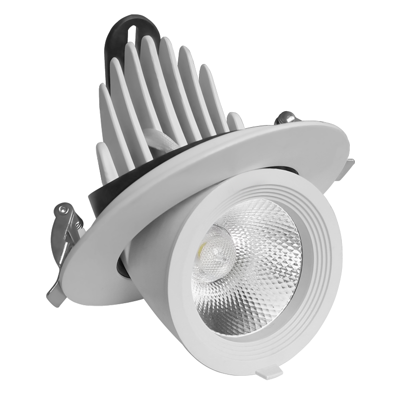 象鼻led射灯嵌入式天花花灯cob家用客厅店铺射灯