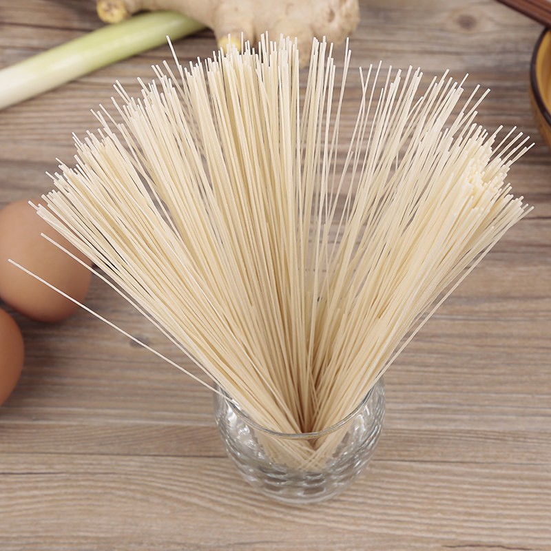 宫面手工速食拉面空心超细月子挂面龙须面特细面条