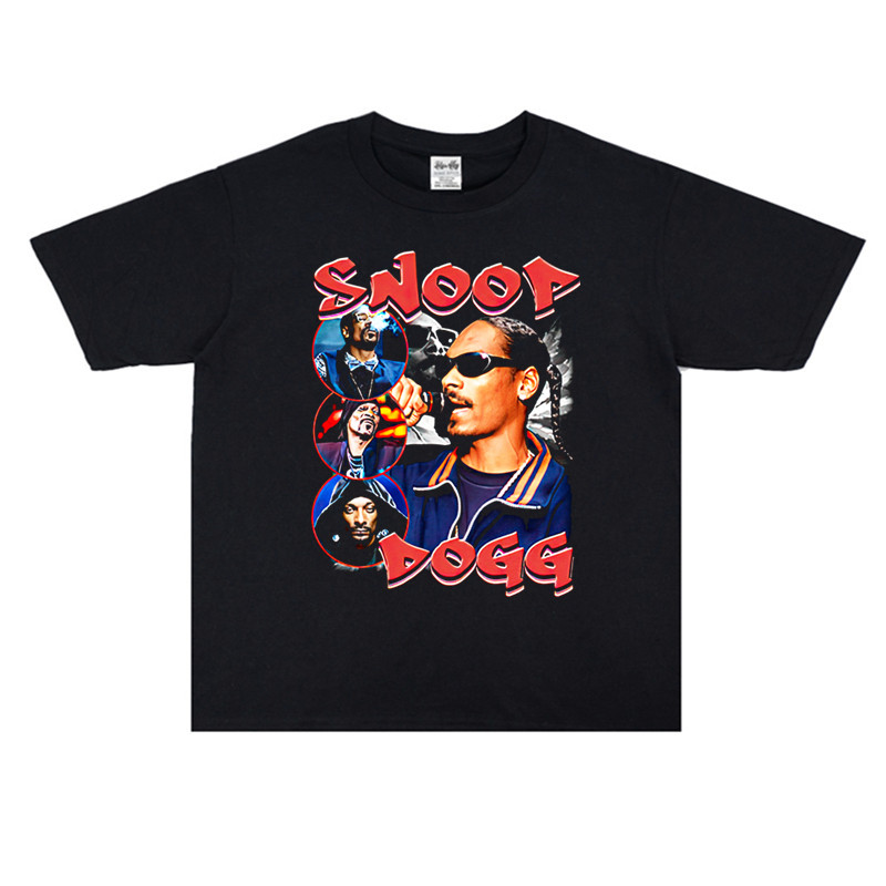 狗爷说唱歌手snoopdogg西海岸饶舌calvinbroadus嘻哈t恤