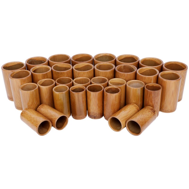 竹子竹罐套装拔罐竹炭中医中医药药罐美容院专用竹编