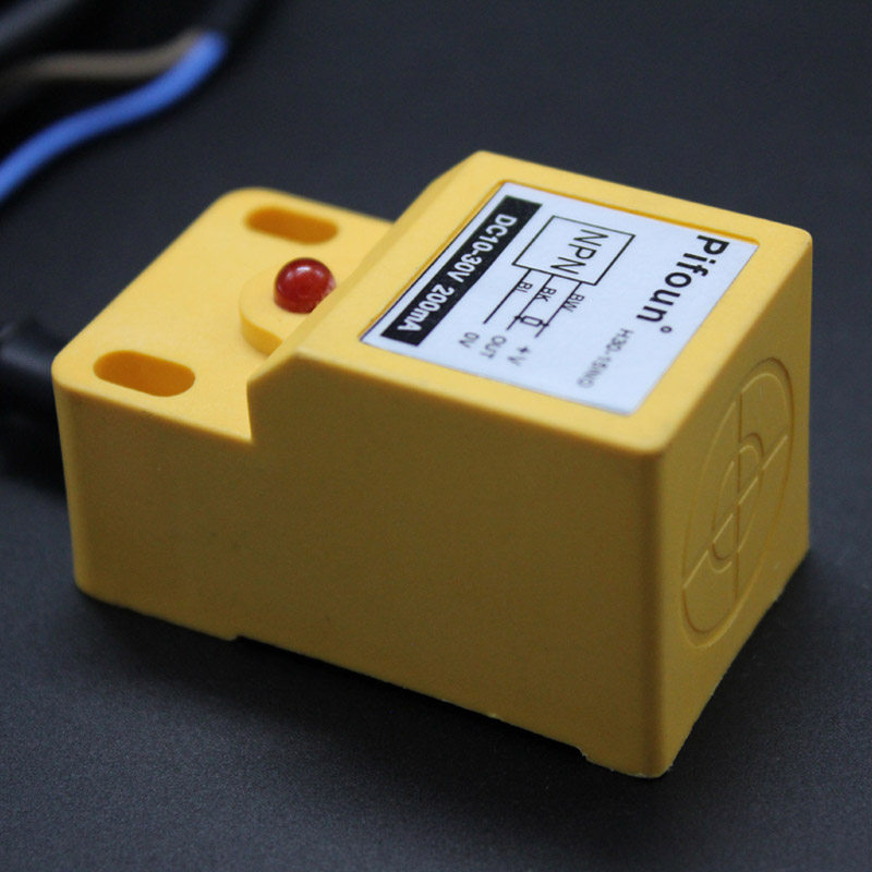 h30-15no方形三线电感接近感应开关传感器npn常开感应开关