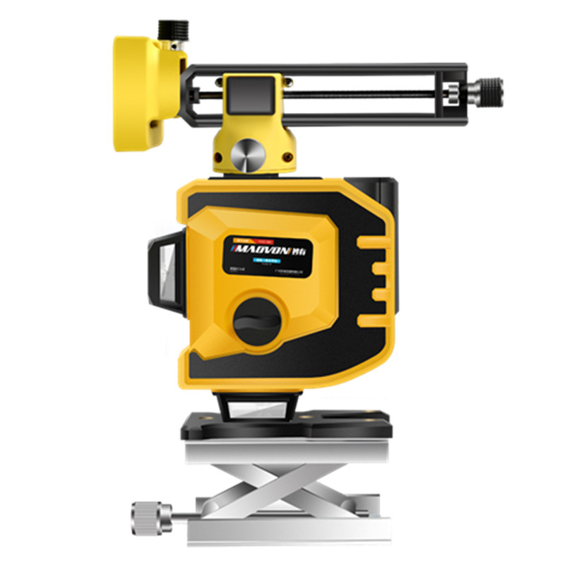 妙有水平仪绿光红外线挂墙贴地一体蓝光十二二线水平仪