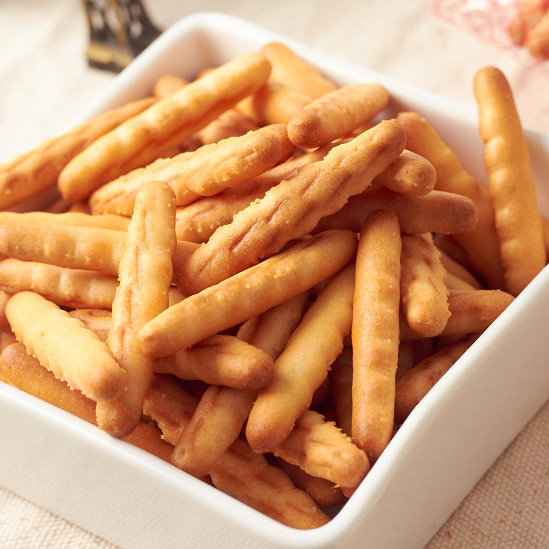 饼干康元香酥条65g15袋拇指手指怀旧零食食品酥性饼干