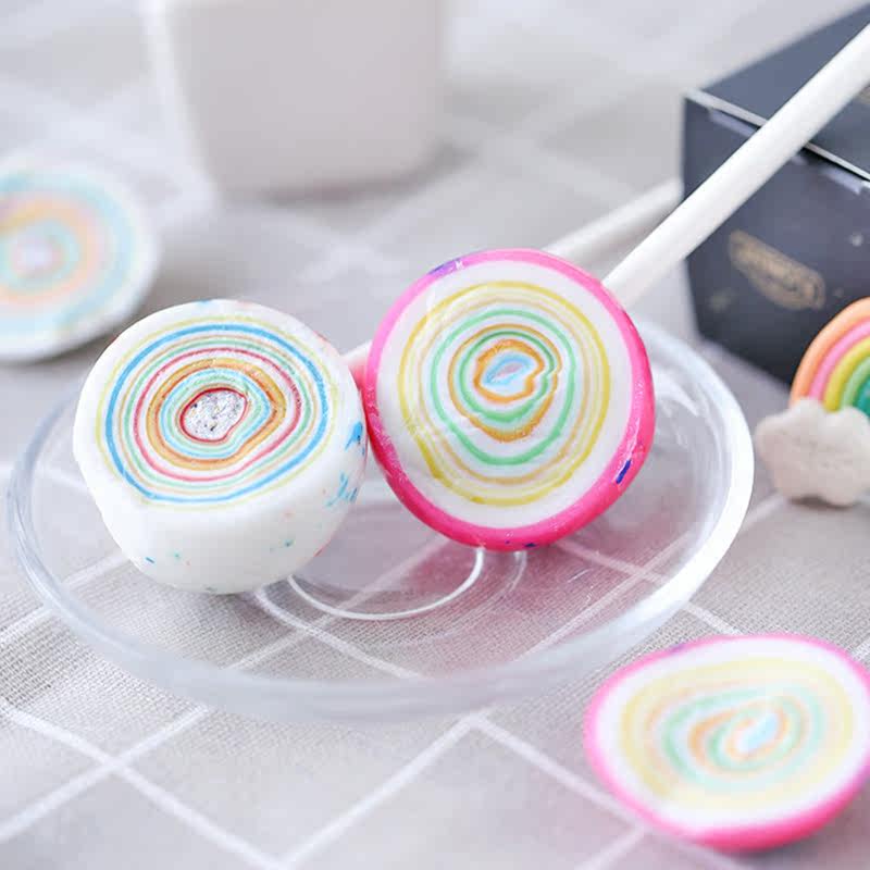 费罗伦超魔法一次舔不完的棒棒糖舔舔糖jawbreaker彩虹糖大硬彩色