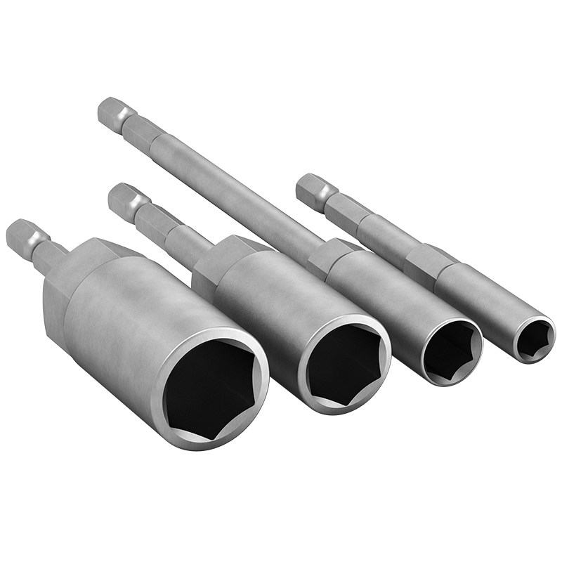 套筒贝利电动扳手加深六角加长长风手电电钻6角套筒