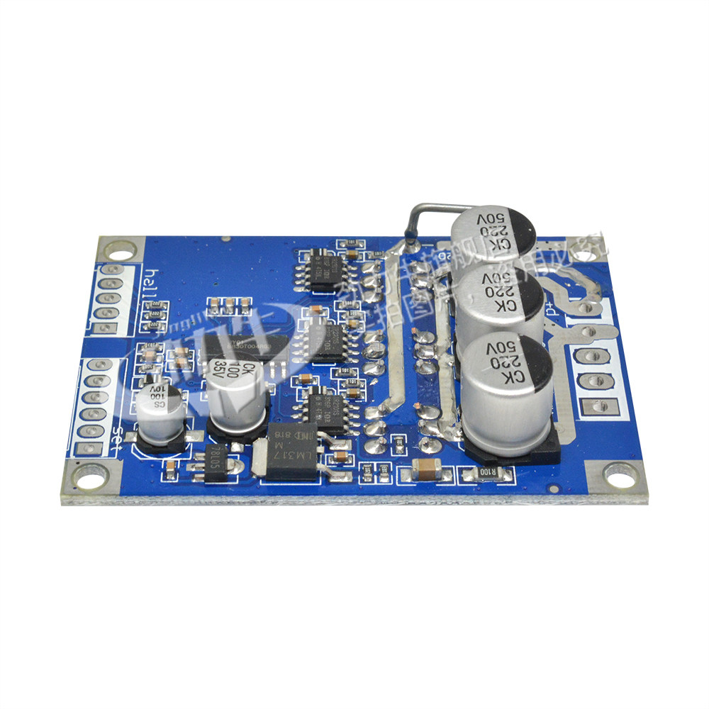 电机驱动12v霍尔24v直流无刷控制器36v模块步进电机