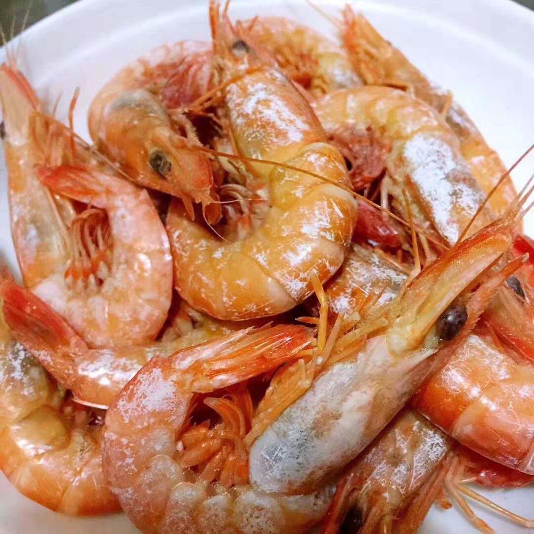 小二家舟山野生滑皮虾 深海剑虾青虾对虾冻虾新鲜 三斤起拍