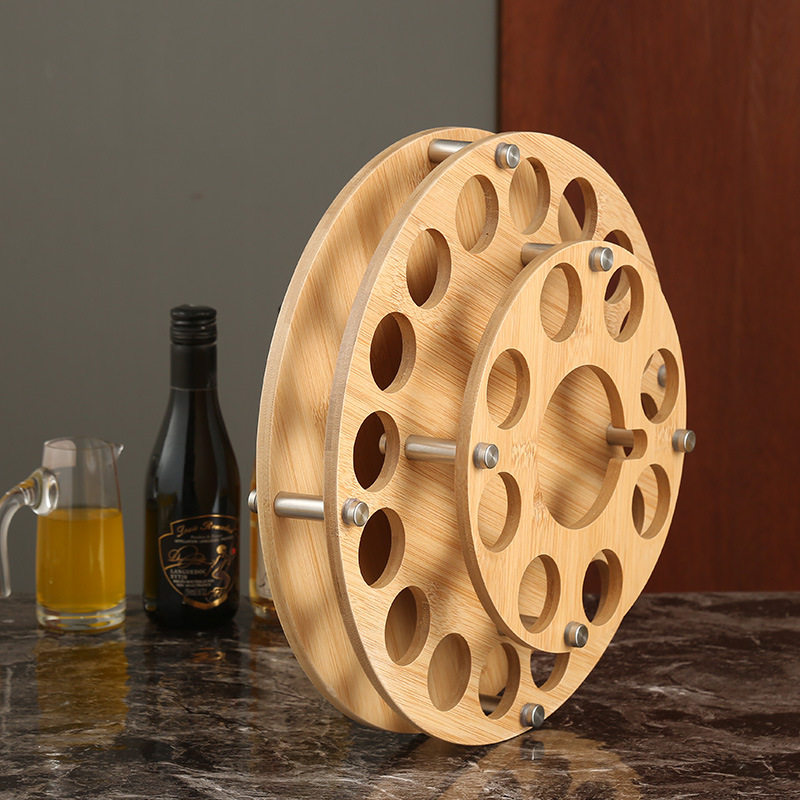 酒杯竹木弹杯白酒杯烈酒洋酒大圆圆盘大孔小孔其它包装袋