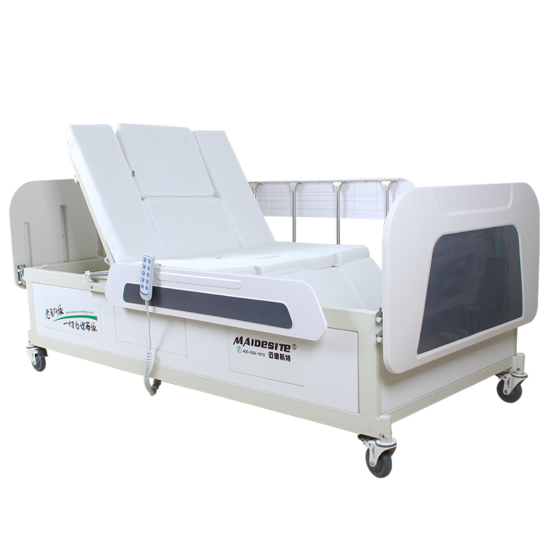 迈德斯特电动护理床全自动翻身瘫痪病人家用多功能老人带便孔病床
