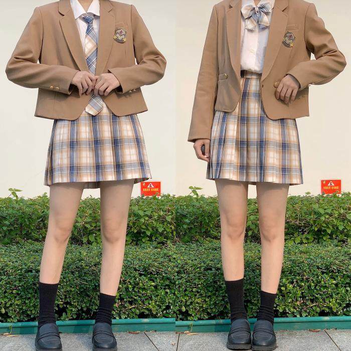 春日部浮金二版现货原创正统jk制服半身裙