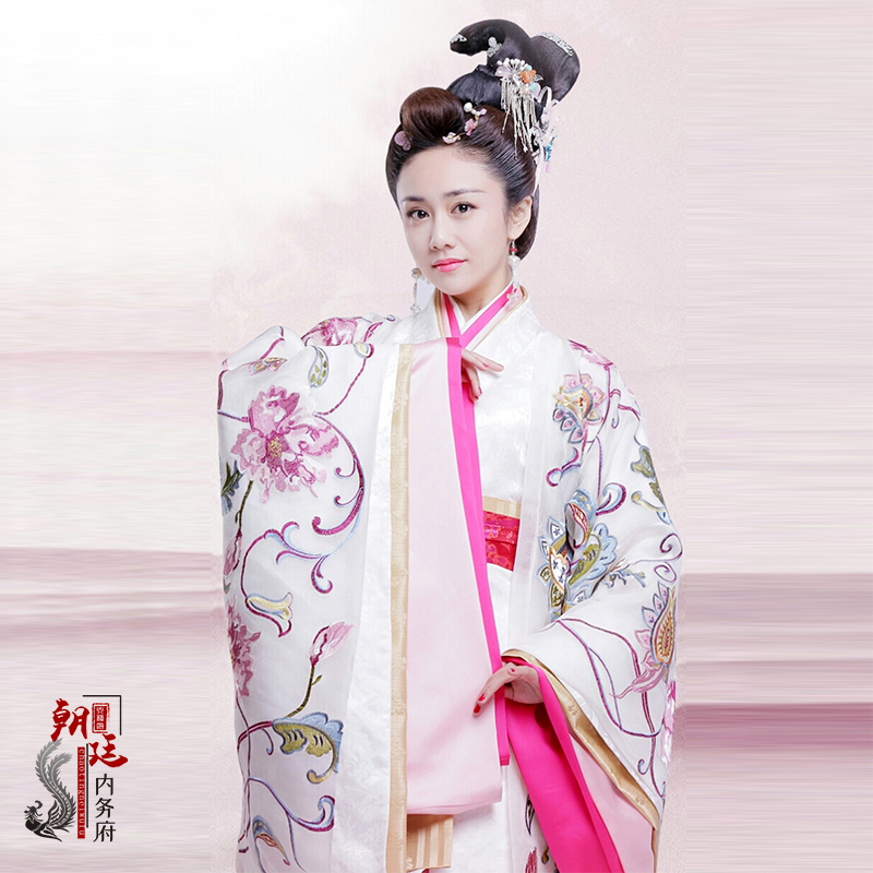 古装影视拖尾贵妃服汉皇后汉朝秦汉朝同款思美人民族服装