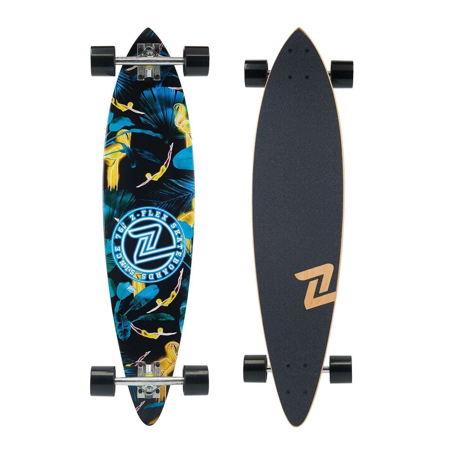 zflex刷街代步大鱼巡航专业长板滑板极限重力滑板