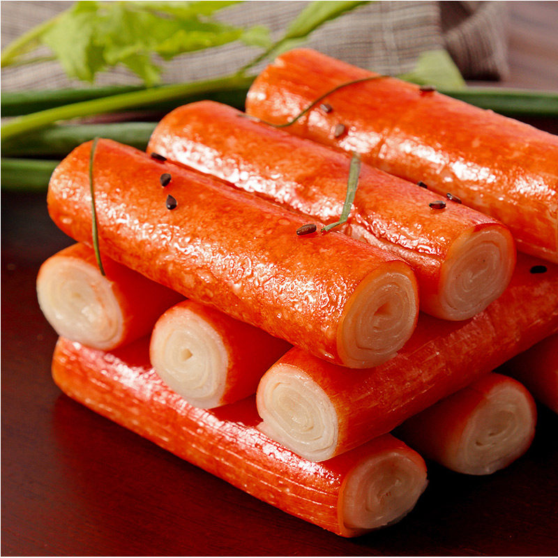 蟹味麻辣烫霸王材海鲜食柳新撕蟹烫手麻辣关东蟹棒