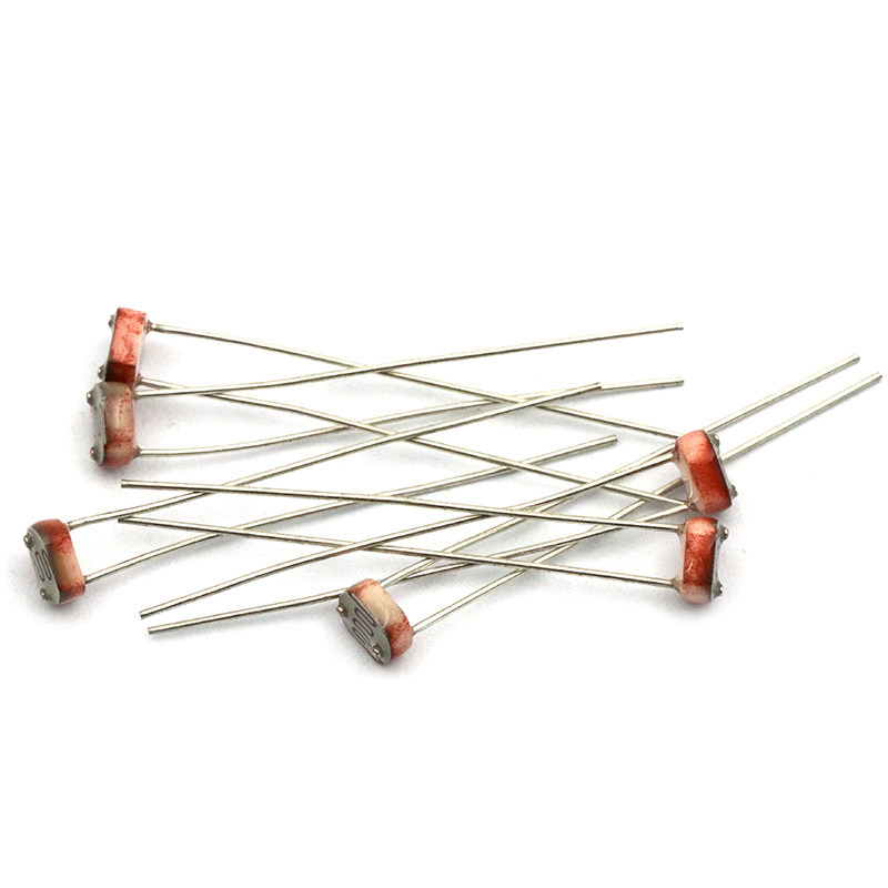 wgsd5516光敏电阻光电开关传感器检测元件5mm10个电阻器