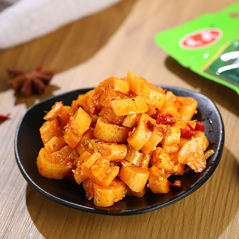 红油100g卜丁萝卜爽口腌菜咸干豆角开胃菜饭菜酱菜