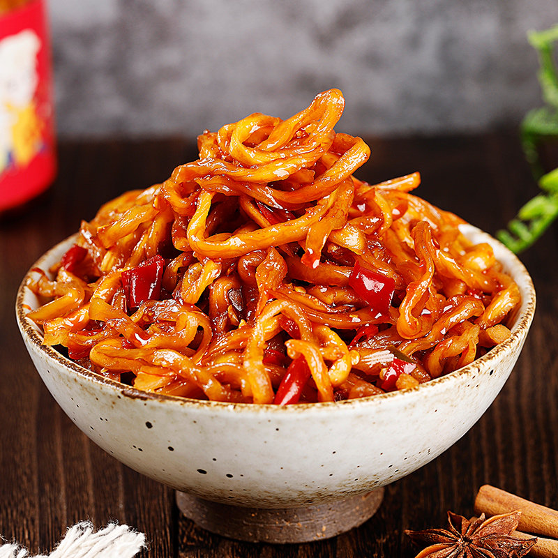 文武香辣木瓜丝条酱菜下饭咸菜瓶装开胃菜香脆腌制