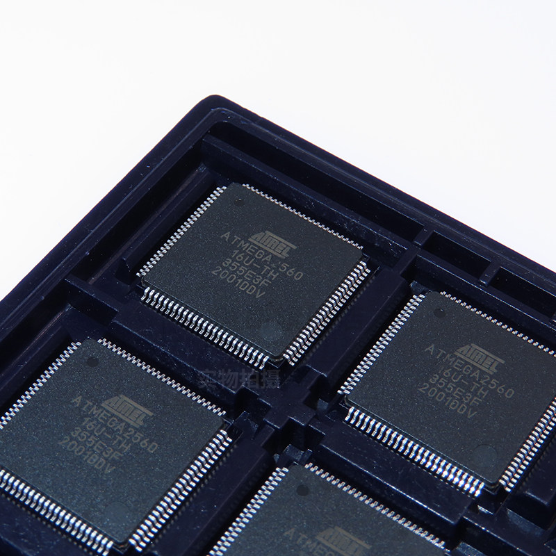 原装正品atmega256016autqfp100芯片8位微控控制器256k闪存集成电路ic