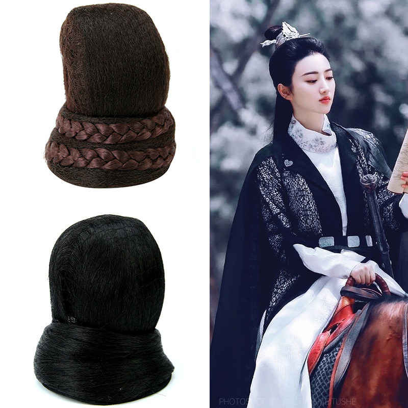 古装假发头饰汉服男女款束发头冠cos古风风发发饰