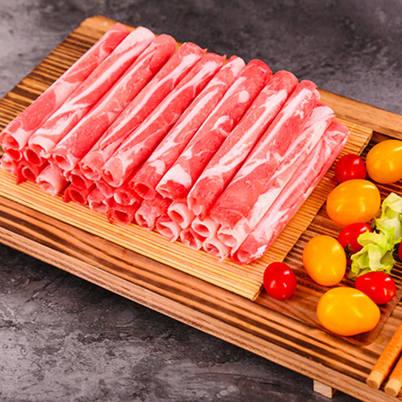 藏书尚品食材新鲜肥牛肥羊卷火锅组合35人宿舍套餐配菜底料3330g