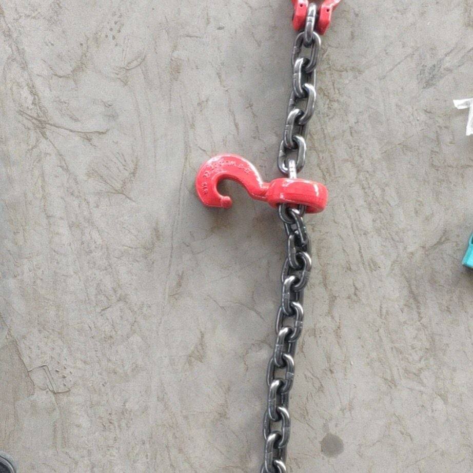 钢筋底链吊索索具拉紧链滑眼捆绑圆柱材料吊链其他起重工具