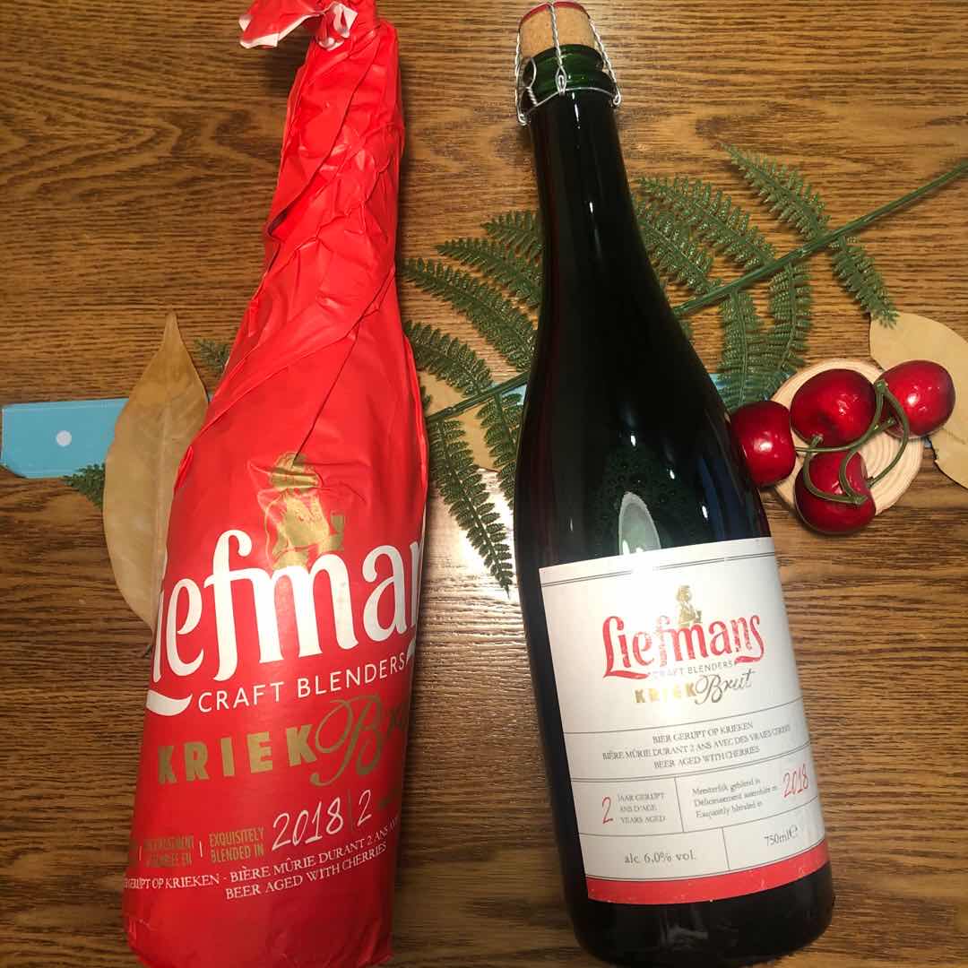 乐曼窖藏樱桃啤酒750ml瓶装比利时进口liefmans乐蔓啤酒