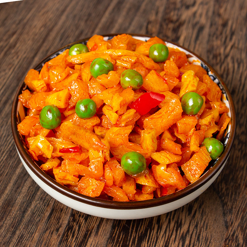 荆香六味鲜萝卜丁酱菜咸菜整箱10斤香辣甜脆腌制