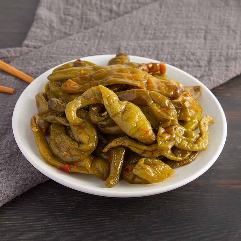 金宝香味泡椒酱菜辣椒酱尖椒坛子开胃下饭饭菜酱菜