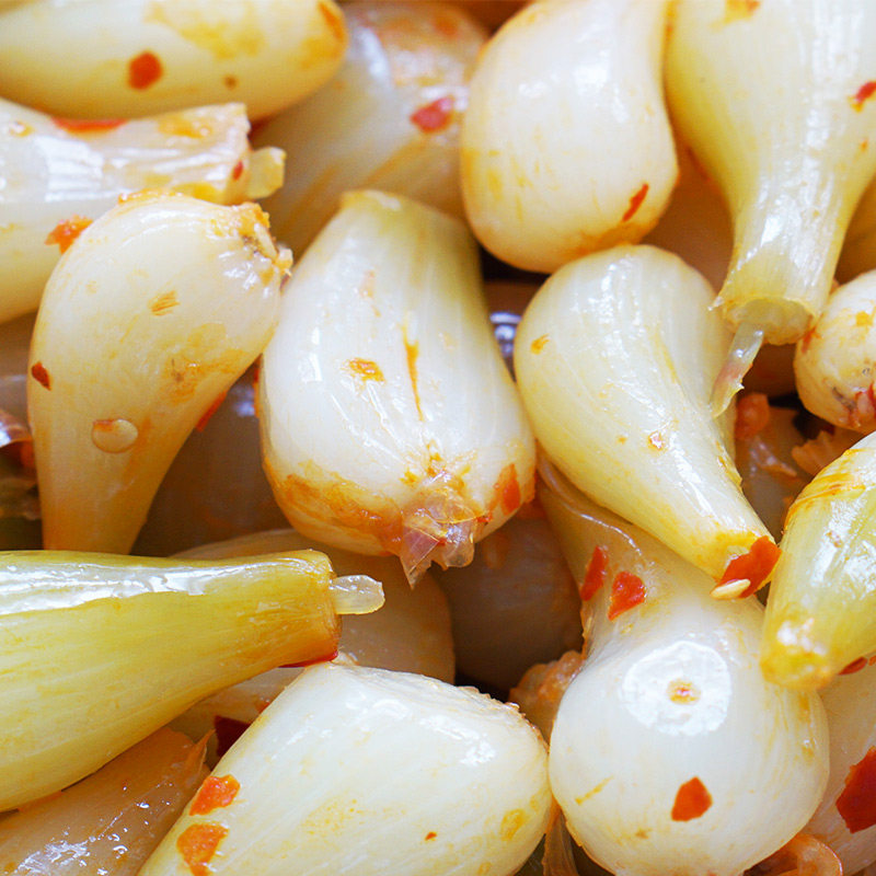 藠头荆香甜酸腌制酸辣泡菜葱头水晶酱菜