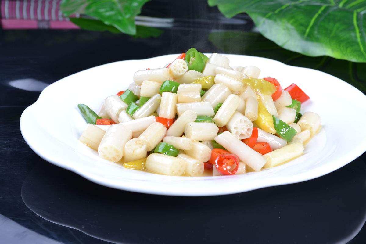 农家特产新品藕带原味藕尖酒店休闲食材泡椒莲藕