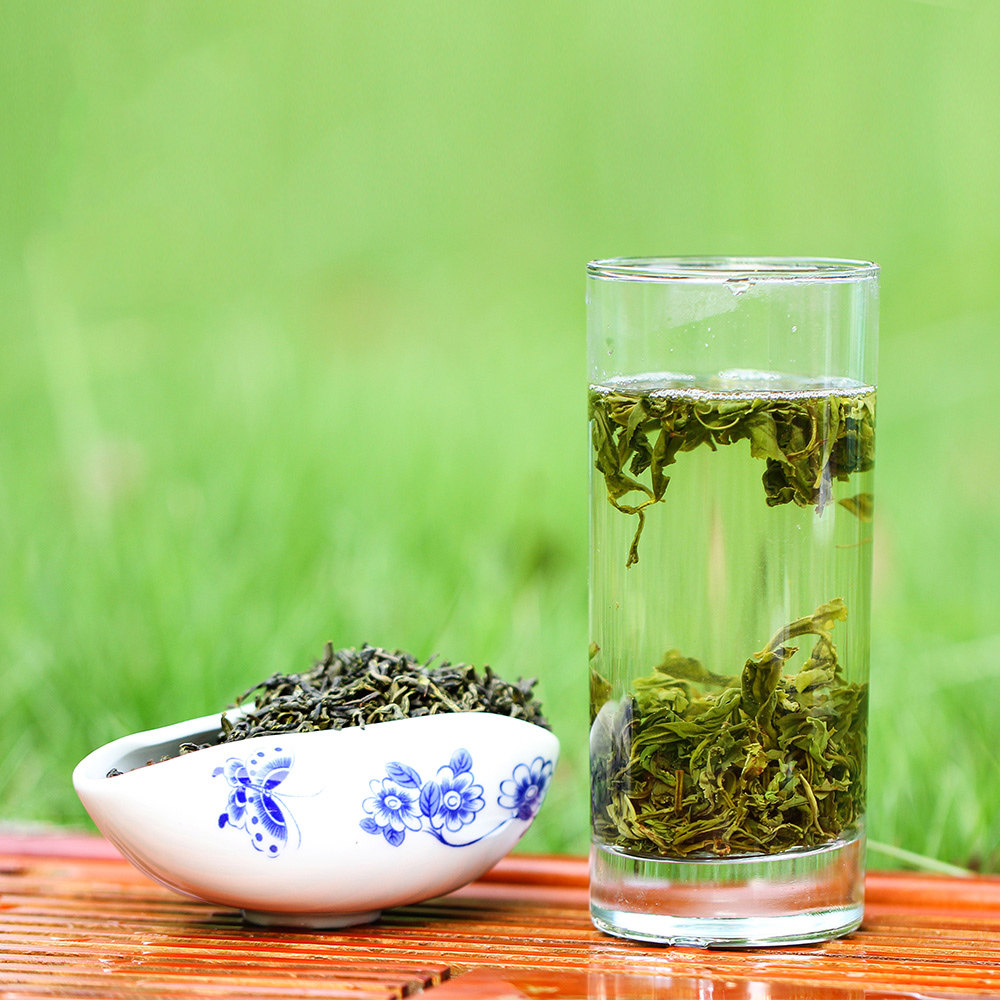 一级沩山毛尖手工炒青绿茶散装茶叶品便宜新茶浓香型高山云雾225g