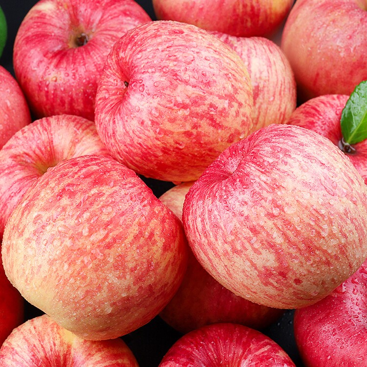 礼盒苹果陕西高山红富士送礼精美脆甜多汁新鲜苹果