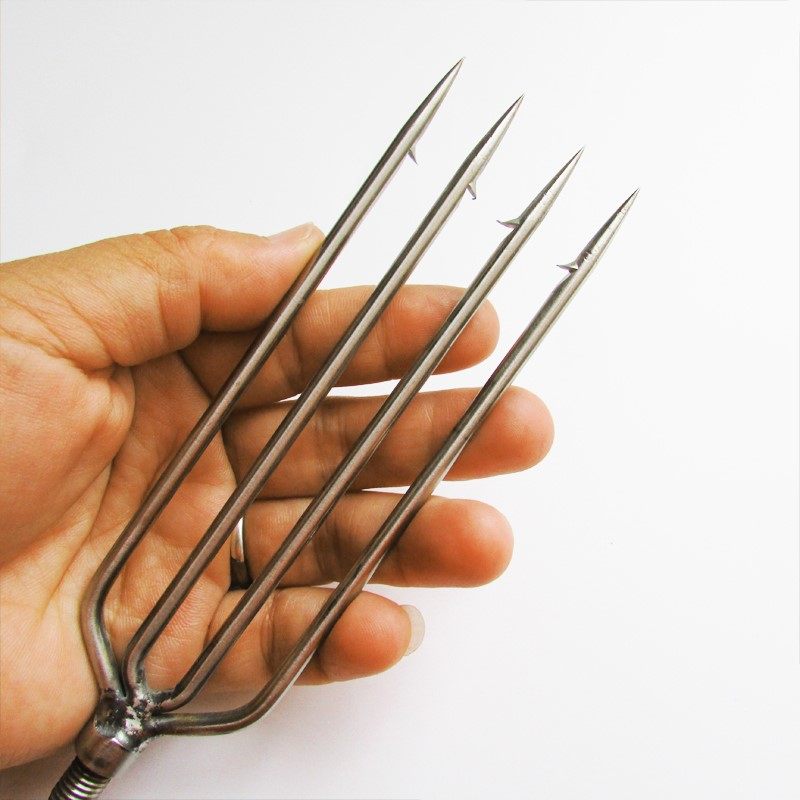 鱼叉可伸缩超硬叉鱼钢叉插鱼神器扎鱼插地叉钢其他垂钓用品