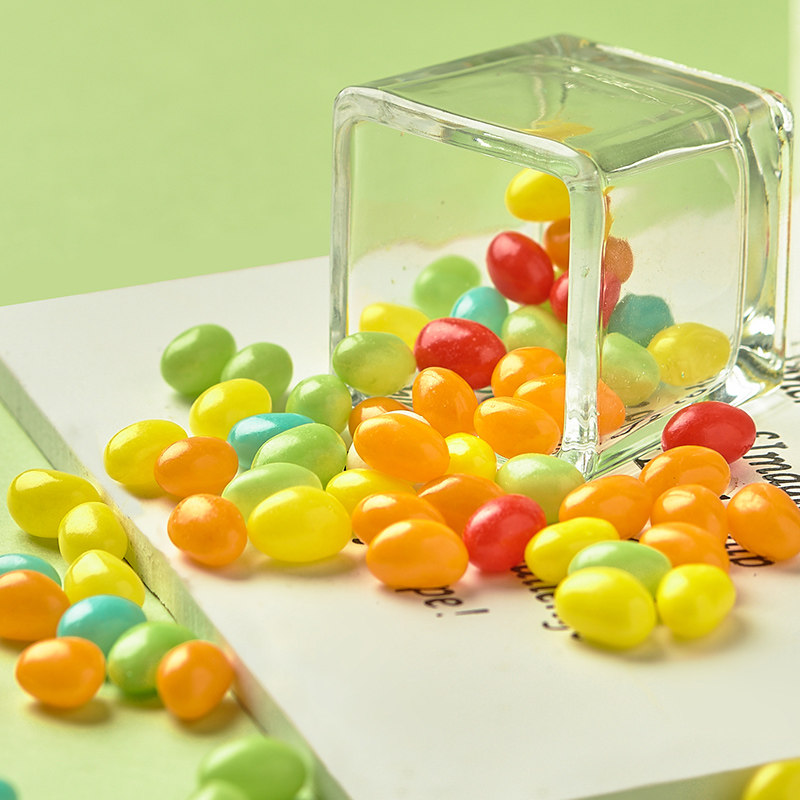 一邦小颗生日喜糖软心颗粒糖果彩色新款七彩糖糖果