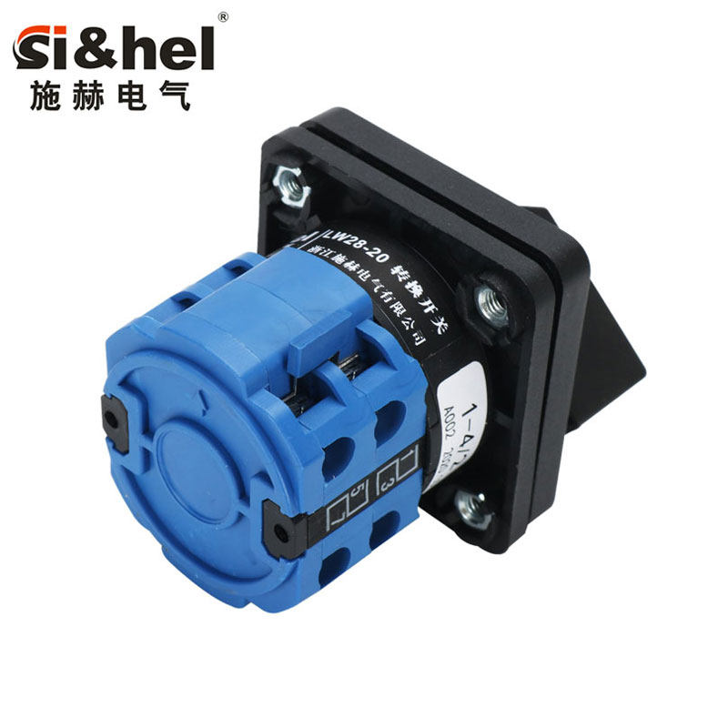 施赫万能转换开关lw2820四档2节单线四组电源旋转开关