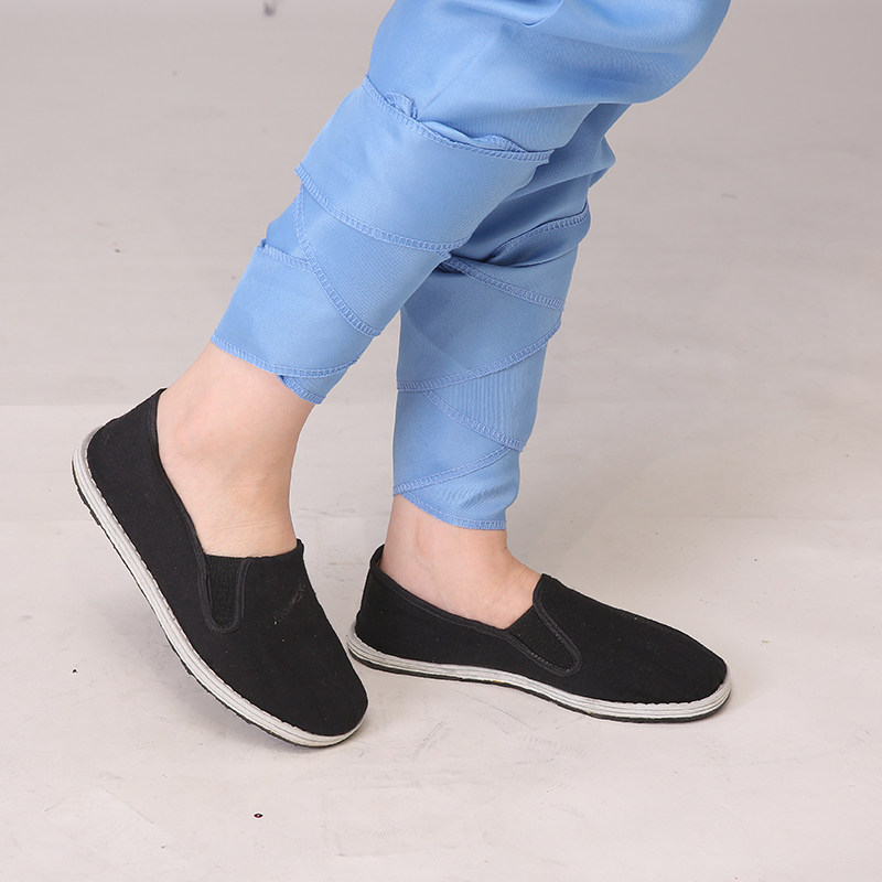 布鞋中国成人红军军装八路传统民族风圆口抗日布鞋