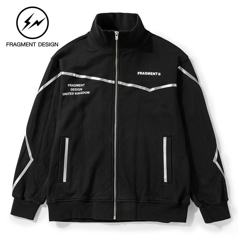 fragmentdesign男女闪电夹克外套潮牌宽松运动休闲秋冬夹克