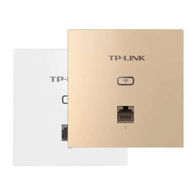 面板1200m千兆双频入墙式5g路由器家用宿舍酒店别墅全屋wifi网络poe