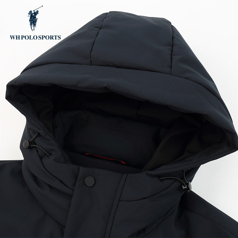 polo保罗男士羽绒服中长2021年新款sport商务休闲羽绒服