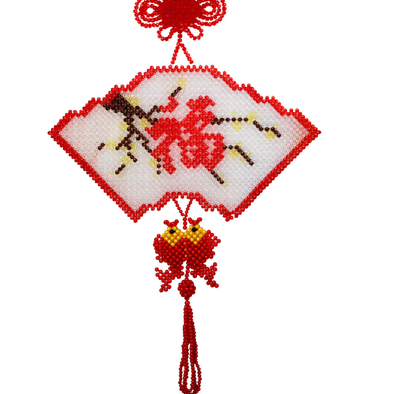 巧巧福字挂件字画包字画材料扇形巧创制作成人其他diy饰品配件