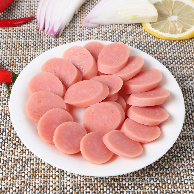 送赠品双汇肉花肠70g*30支火腿肠餐饮火锅饭店肉类零食整箱香肠-mc